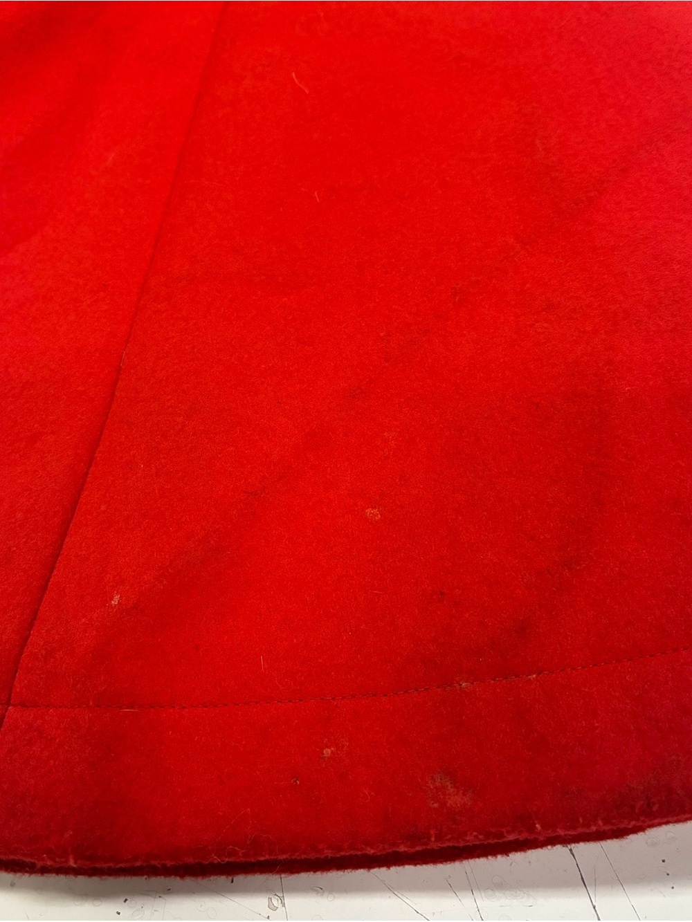 Comme Des Garçons Red and Pink Colorblock Coat - Picture 6 of 11